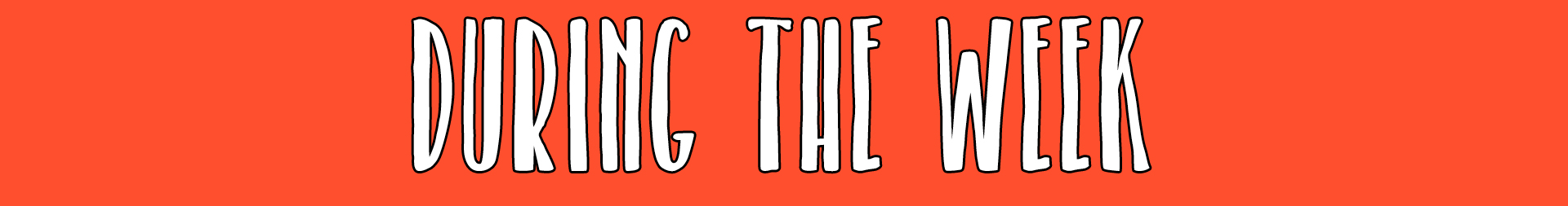 during the course of the week meaning